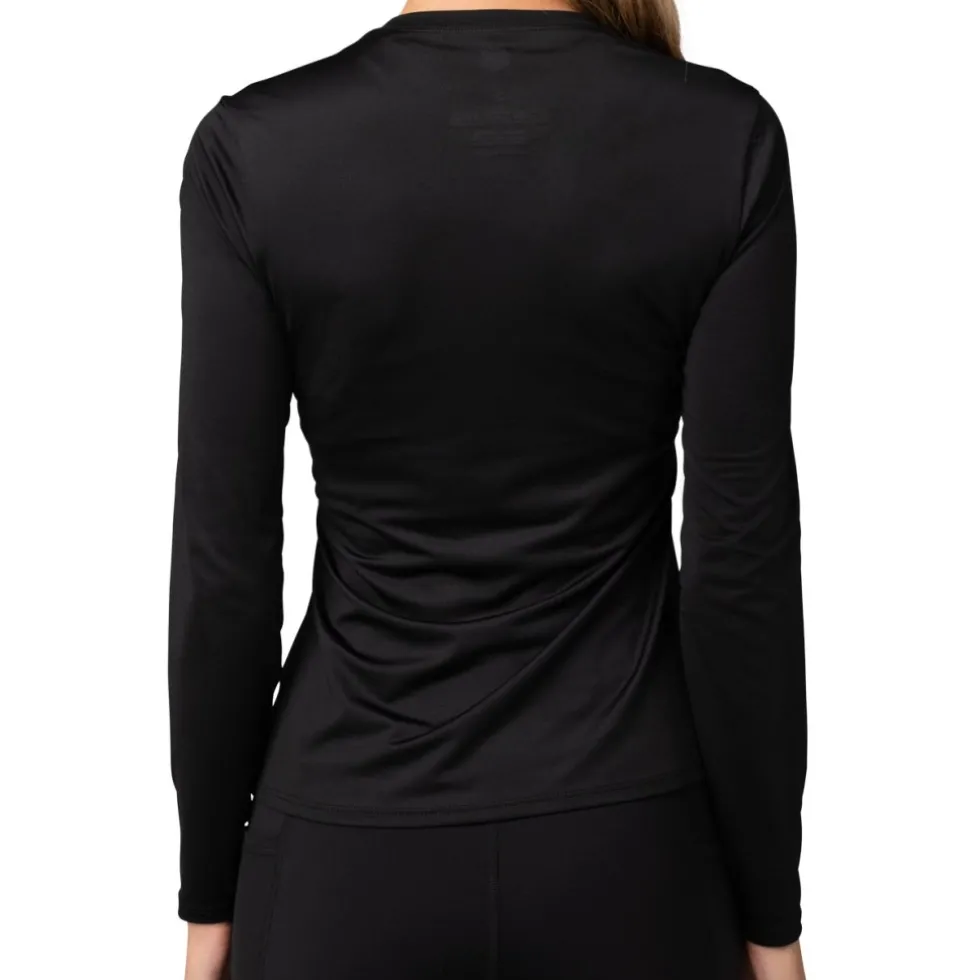 FOX Tecbase Baselayer met lange mouwen Dames - black