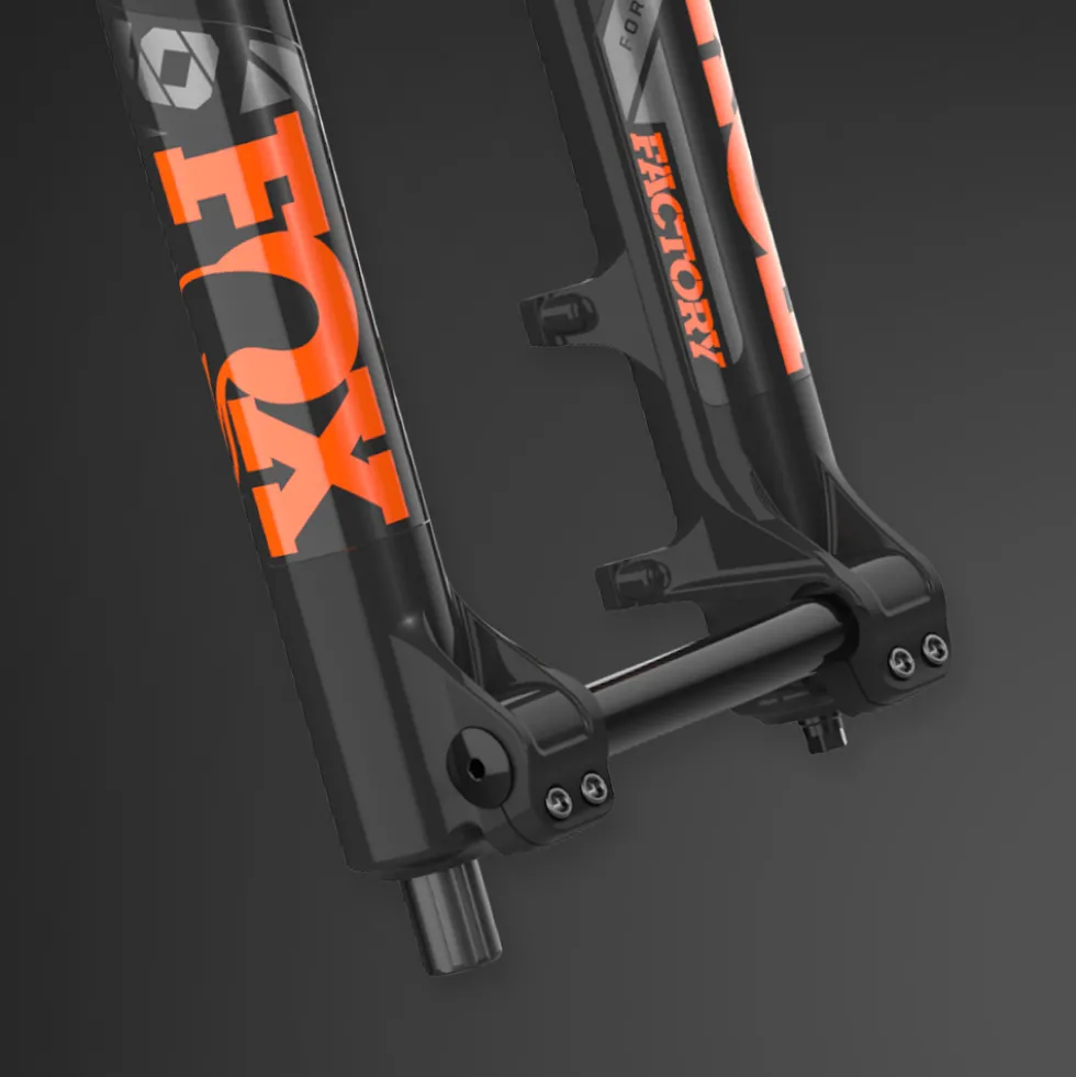 FOX 40 Voorvork - Factory | FLOAT | GRIP X2 - 27.5" | 203mm | 20x110mm - Shiny Black