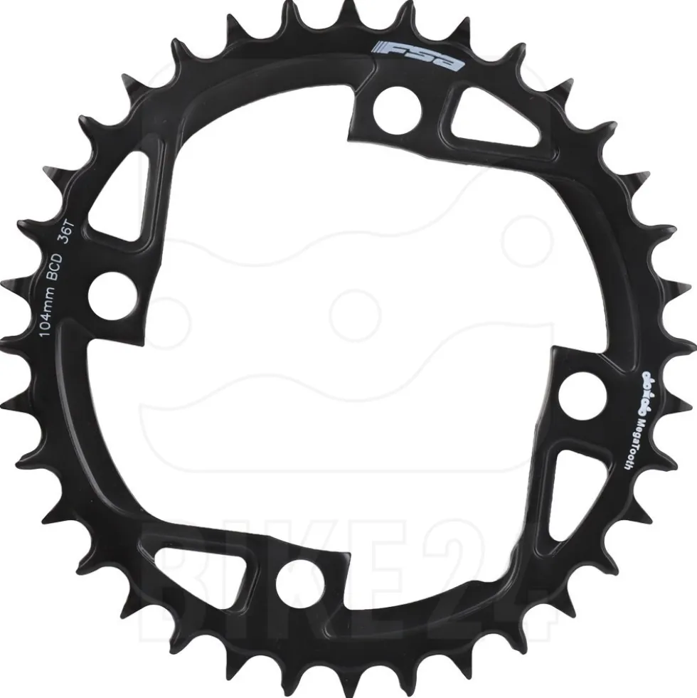 FSA Bosch 1X Steel Megatooth Chainring 4-Arm 104mm
