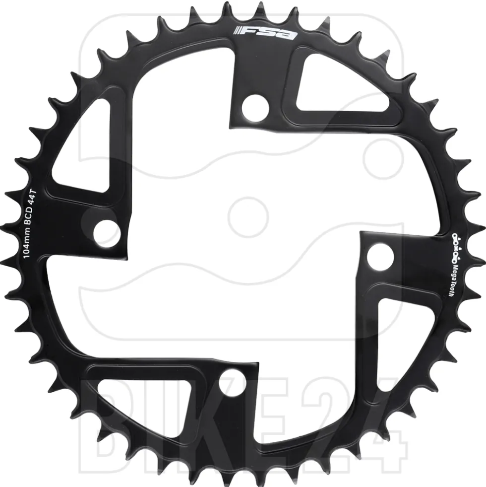 FSA Bosch 1X Steel Megatooth Chainring 4-Arm 104mm