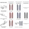 Fulcrum Remblokken voor Aluminiumvelgen (P.E.O.) - Schroefbevestiging | 4 Stuks | BR-PEO500X1