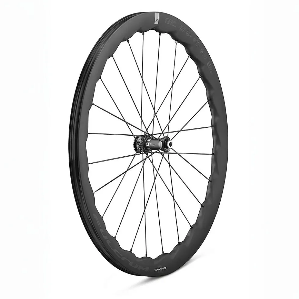 Fulcrum SHARQ Wielset 42 - 28" | Carbon | 2-Way Fit | Centerlock - 12x100mm | 12x142mm - Shimano HG L