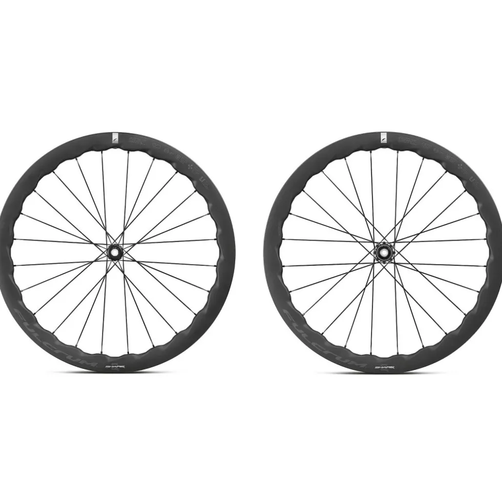 Fulcrum SHARQ Wielset 42 - 28" | Carbon | 2-Way Fit | Centerlock - 12x100mm | 12x142mm - Shimano HG L