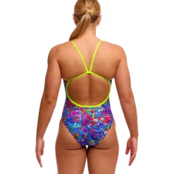 Funkita Single Strap Eco Eendelig badpak voor dames - Sea Life