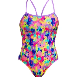 Funkita Single Strap Eco Eendelig badpak voor dames - Mess Match