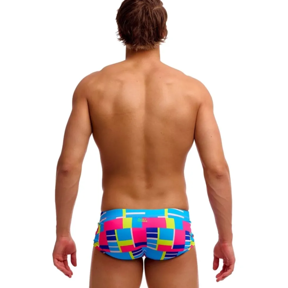 Funky Trunks Classic Eco Trunks Zwembroek Heren - Blok Tok