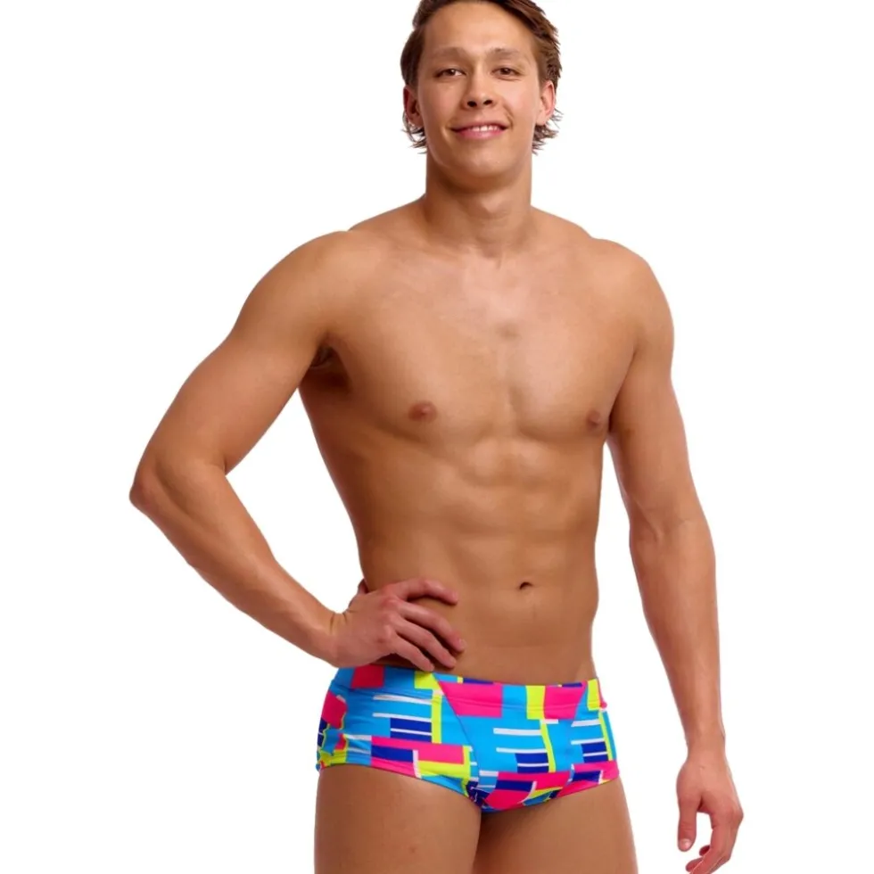 Funky Trunks Classic Eco Trunks Zwembroek Heren - Blok Tok