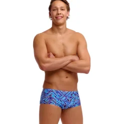 Funky Trunks Classic Eco Trunks Zwembroek Heren - Blue Bits