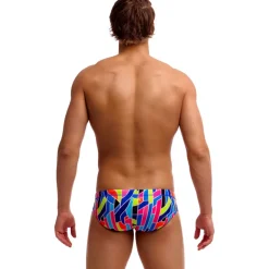 Funky Trunks Classic Eco Zwembroek heren - Fault Lines