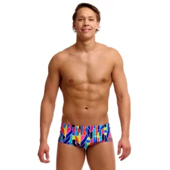 Funky Trunks Classic Eco Trunks Zwembroek Heren - Fault Lines