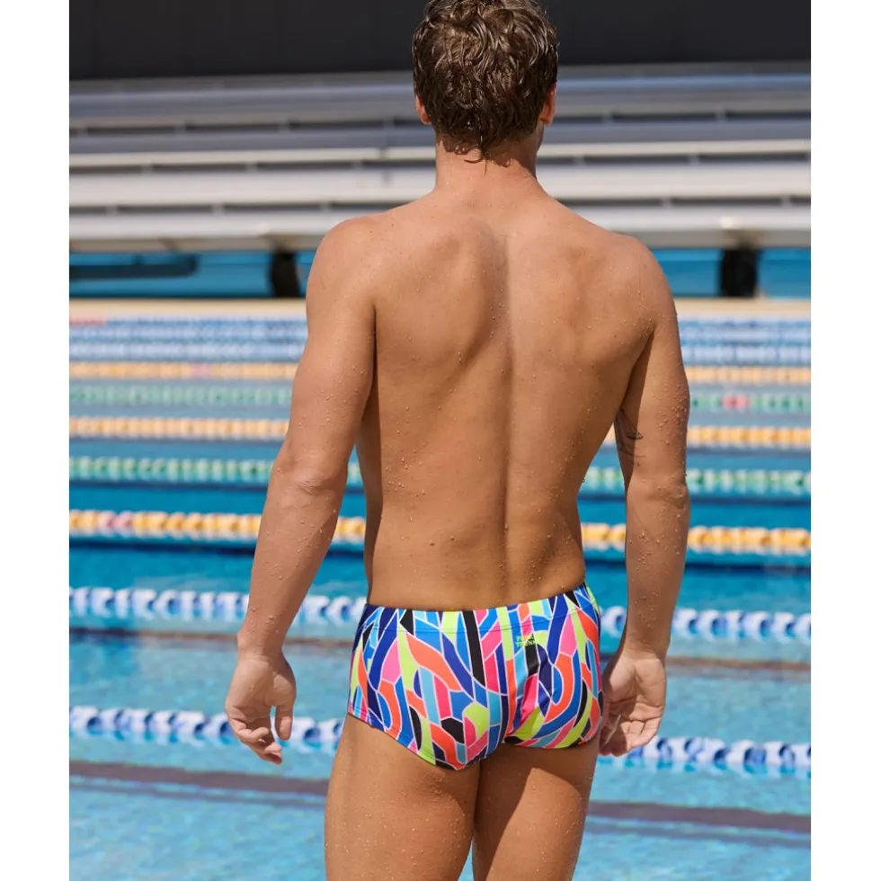 Funky Trunks Classic Eco Trunks Zwembroek Heren - Fault Lines
