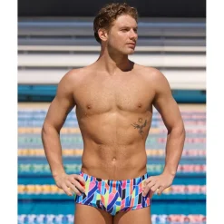 Funky Trunks Classic Eco Trunks Zwembroek Heren - Fault Lines
