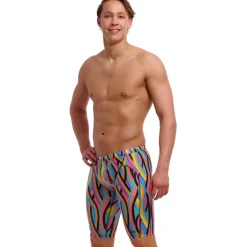 Zwembroeken & Bikini'S < Funky Trunks Training Eco Jammer Zwemkleding voor heren - Curl Curl