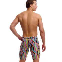 Zwembroeken & Bikini'S < Funky Trunks Training Eco Jammer Zwemkleding voor heren - Curl Curl