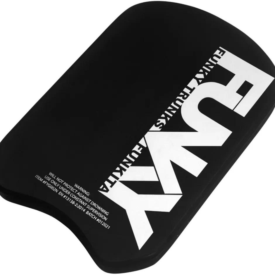 Zwemhulpmiddelen < Funky Trunks Training Kickboard - Still Black