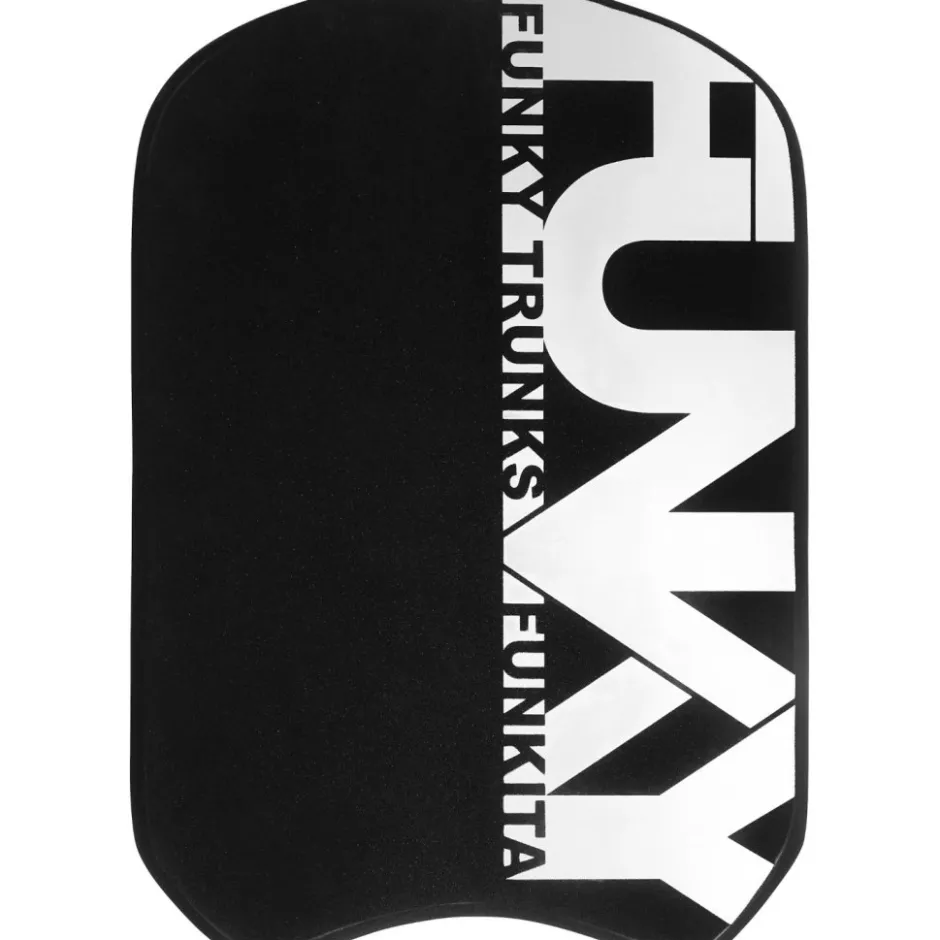 Zwemhulpmiddelen < Funky Trunks Training Kickboard - Still Black