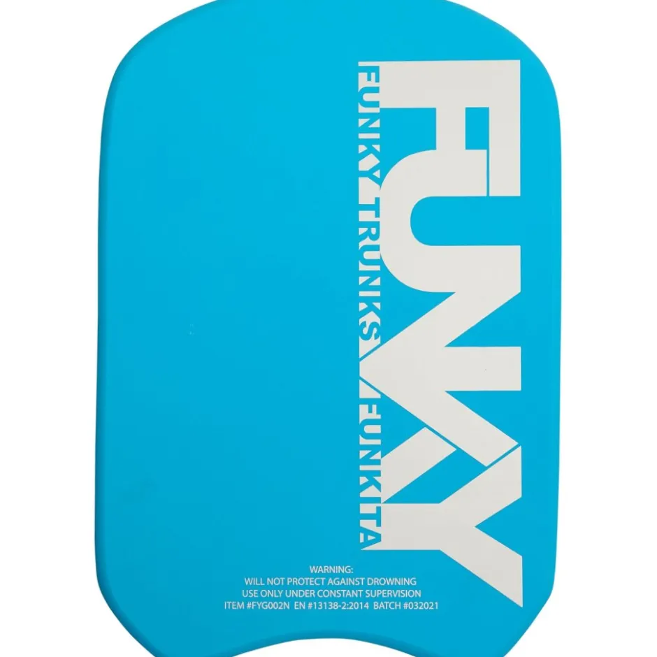 Zwemhulpmiddelen < Funky Trunks Training Kickboard - Still Lagoon