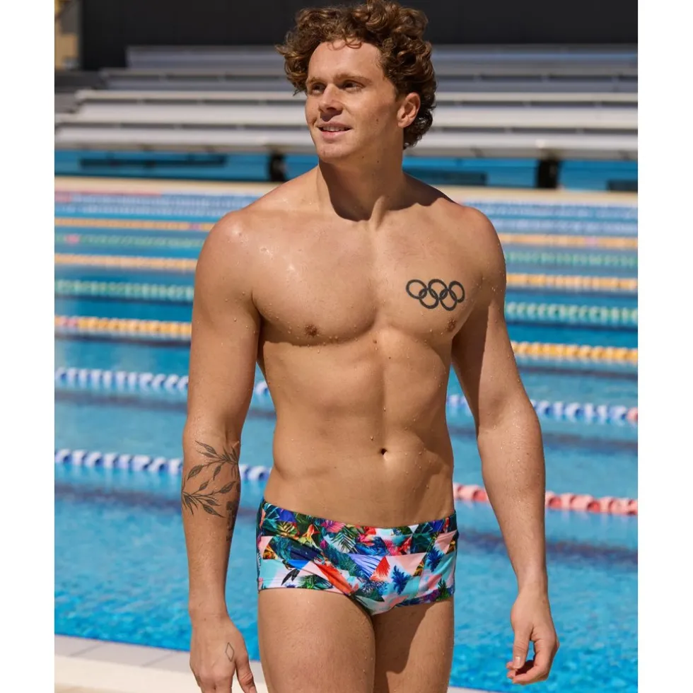 Funky Trunks Classic Eco Trunks Zwembroek Heren - Palm Prism