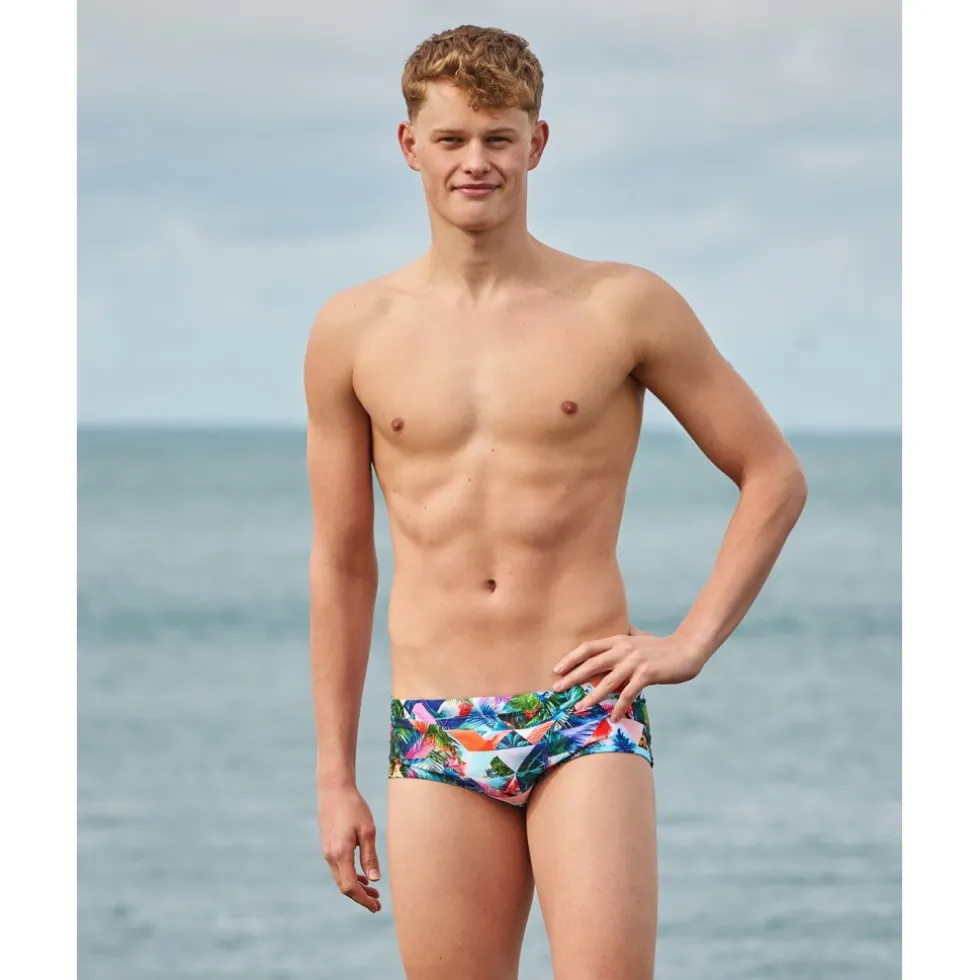 Funky Trunks Classic Eco Trunks Zwembroek Heren - Palm Prism
