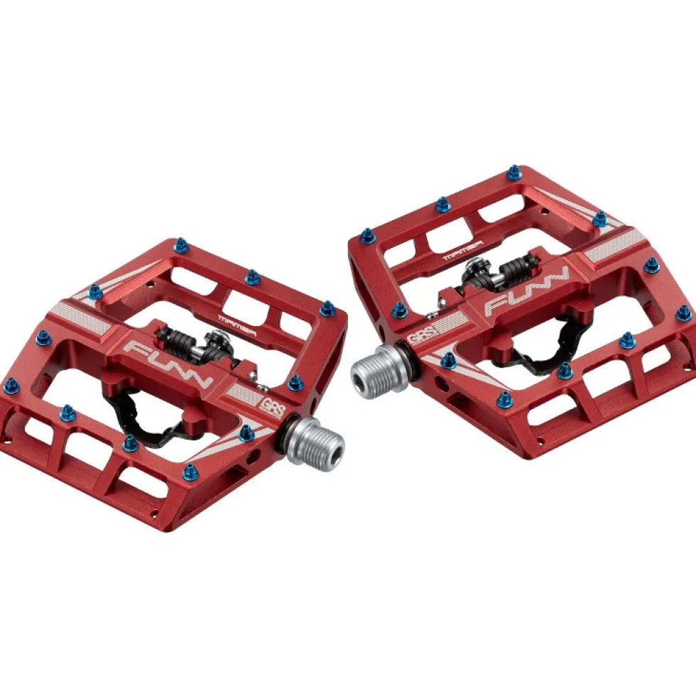 Funn Mamba Pedals - red