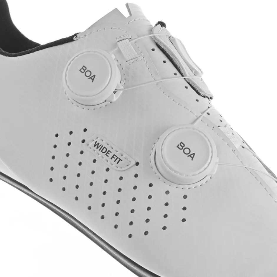 Klikschoenen|Wielrenschoenen < Gaerne G.Fuga Racefietsschoenen - Breed - Core White