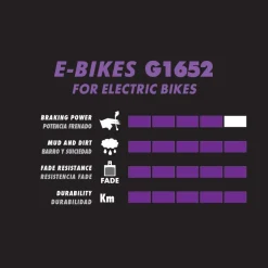 Schijfremmen < Galfer Schijfremblokken - G1652 | E-Bike - FD455 | Avid Code R