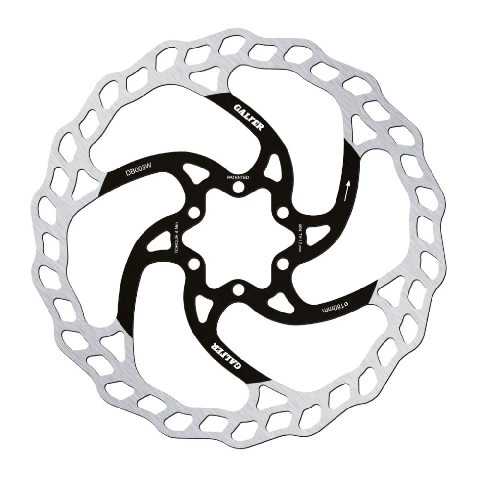 Galfer Wave Remschijf - MTB | Fixed | 6-Gaats