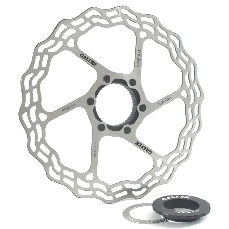 Schijfremmen < Galfer Wave Remschijf - Road/Gravel | Fixed | Centerlock