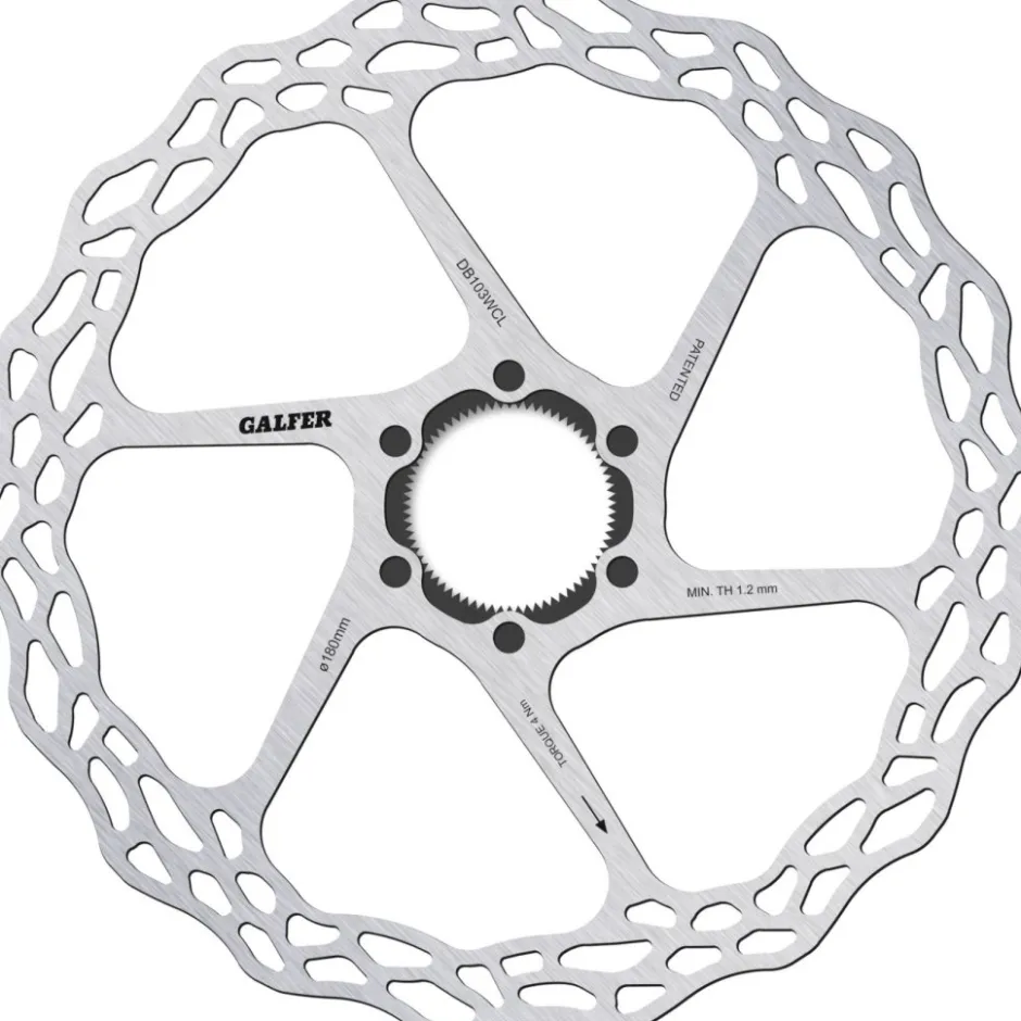 Schijfremmen < Galfer Wave Remschijf - Road/Gravel | Fixed | Centerlock