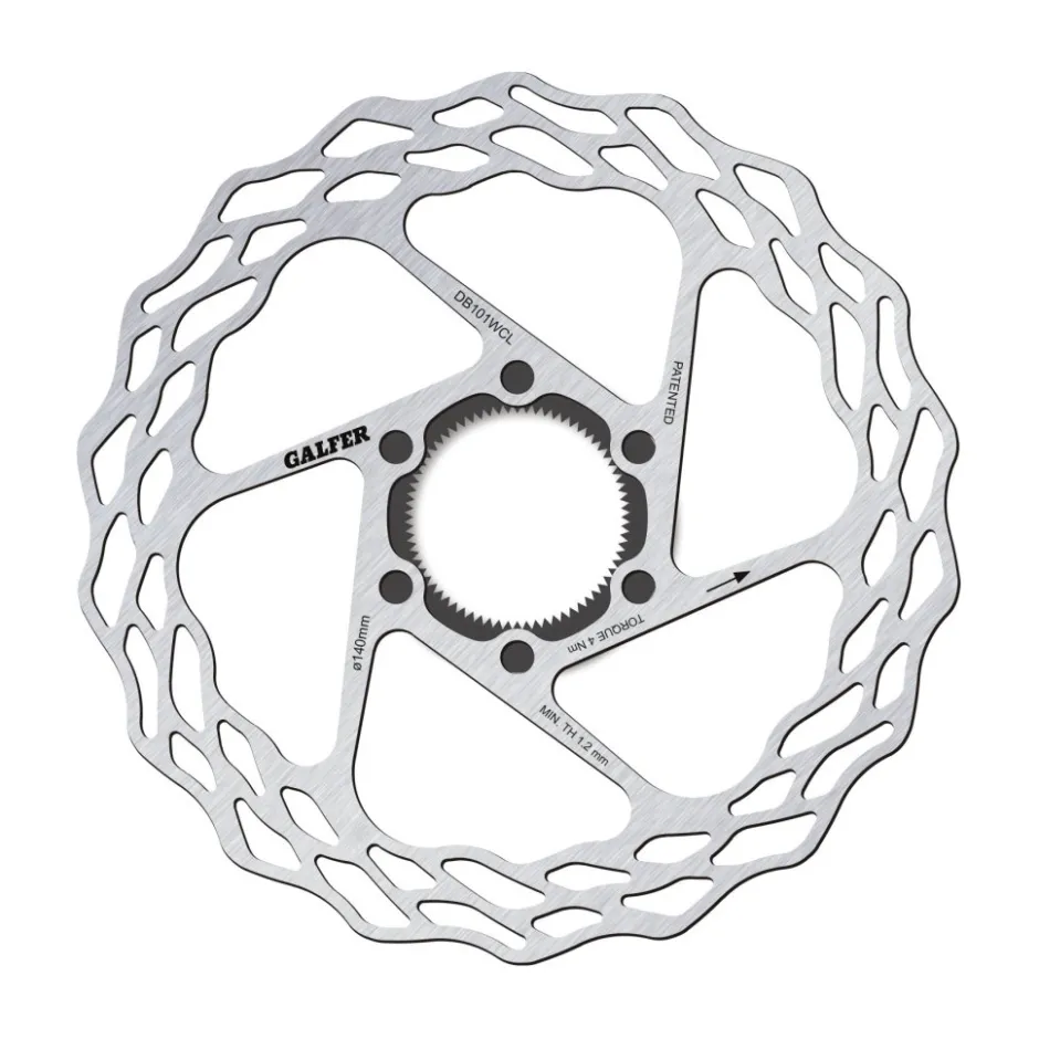 Schijfremmen < Galfer Wave Remschijf - Road/Gravel | Fixed | Centerlock