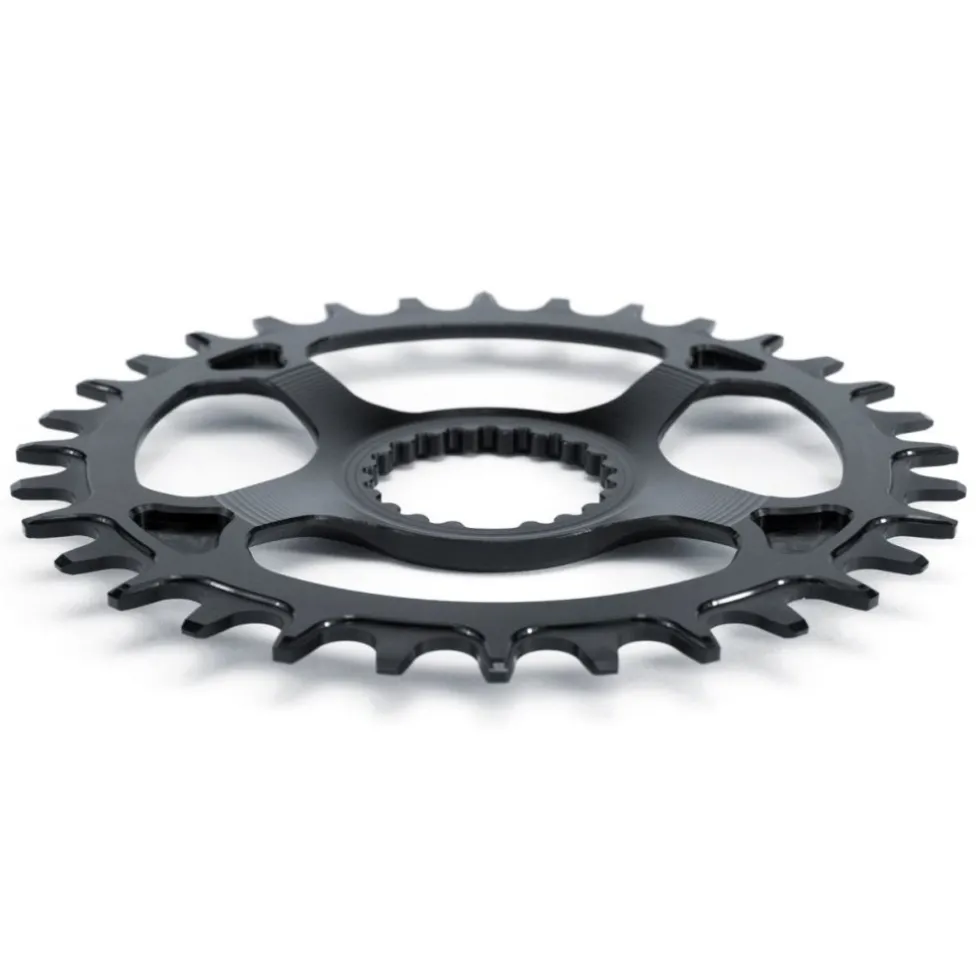 Garbaruk MTB Chainring - Direct Mount / Round / Narrow-Wide - for Shimano XTR M9100 / MT900 - black