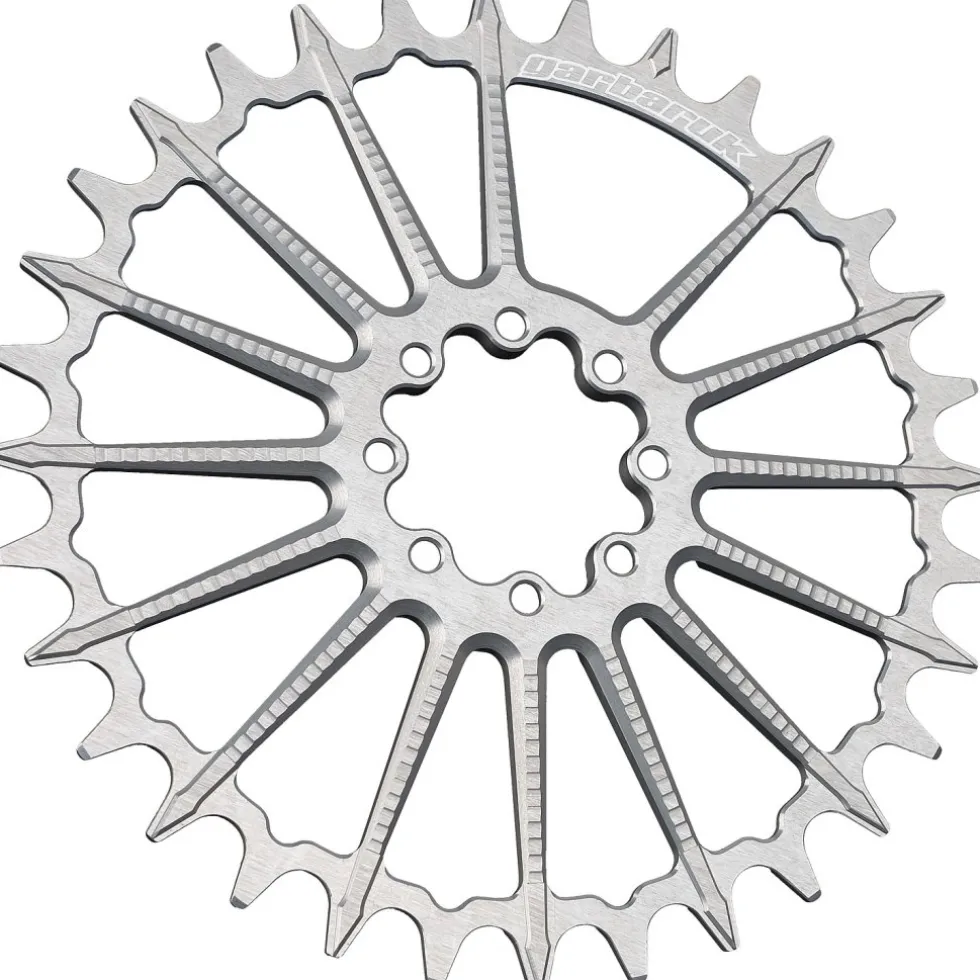 Garbaruk MTB Kettingblad | Rond | SRAM 8-Gaten Direct Mount | Boost - zilver