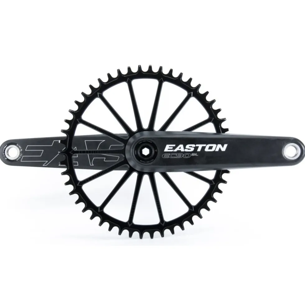 Garbaruk Road/CX/Gravel Chainring - Direct Mount / Round / Narrow-Wide - for Easton Cinch - black
