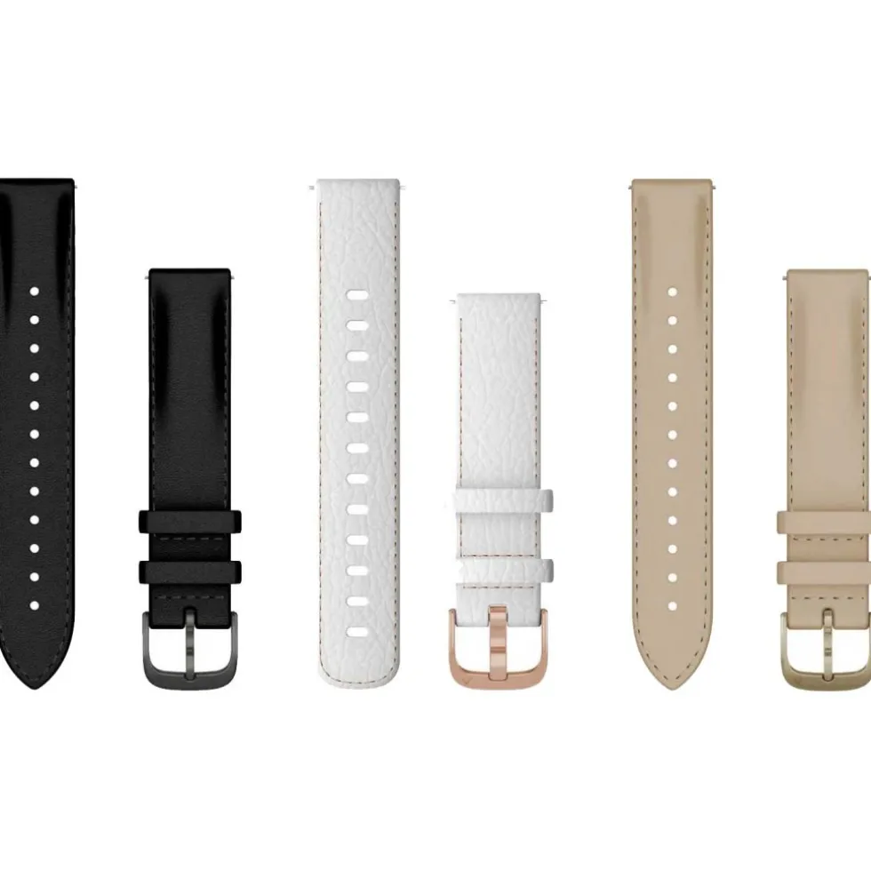 Garmin Bandjes met Snelsluiting 18mm - Leer