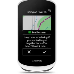 Garmin Edge Explore 2 Power Mount Bundle GPS Cycling Computer - wit