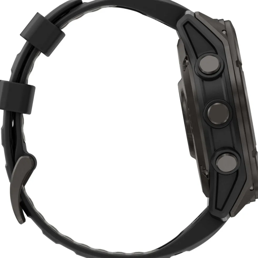Garmin fenix 8 AMOLED Sapphire GPS Smartwatch - 51mm - Black/Carbon Grey DLC Titanium - B-Keus