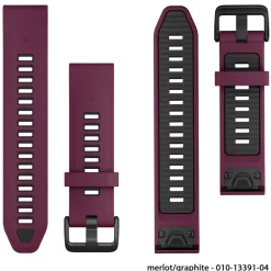 Sporthorloges|Sporthorloges < Garmin QuickFit 20 Watch Bands for Fenix 5S/6S/7S/8 - 43mm - Silicone