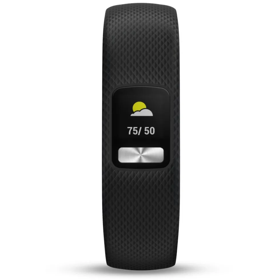 Garmin vivofit 4 - Fitnessarmband - Zwart (S/M) - 010-01847-10