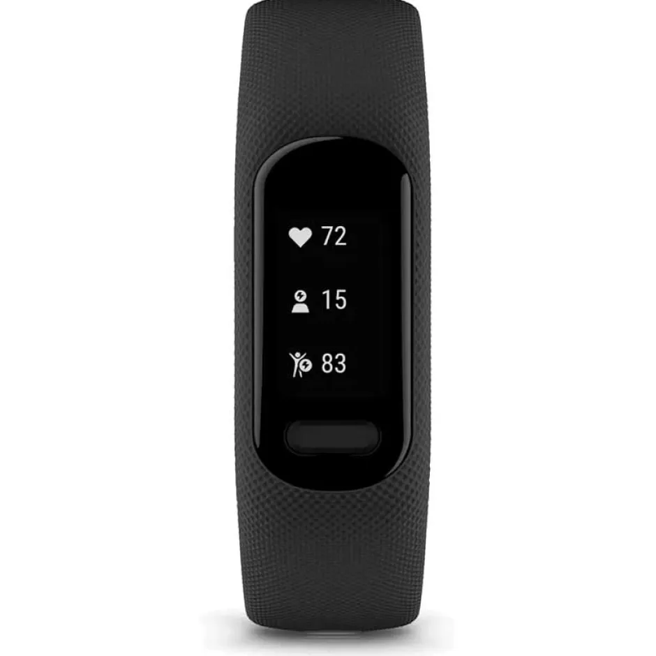 Sporthorloges|Sporthorloges < Garmin vivosmart 5 Fitness Tracker - Zwart (L)