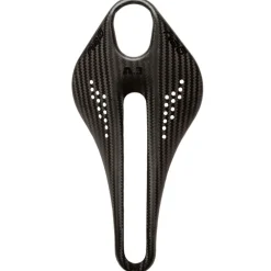 Gelu A3 Carbon Saddle with Punctured Top - black decals