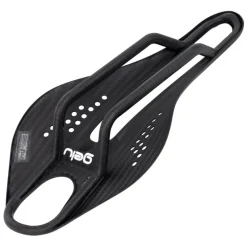 Gelu A3 Carbon Saddle with Punctured Top - black decals