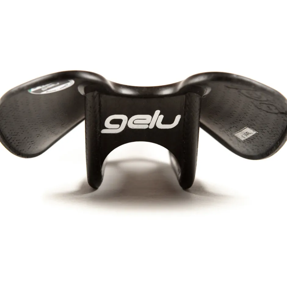 Zadels < Gelu P1 Carbon Saddle - black Logos