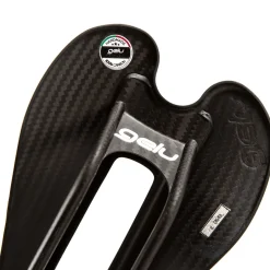 Zadels < Gelu P1 Carbon Saddle - black Logos
