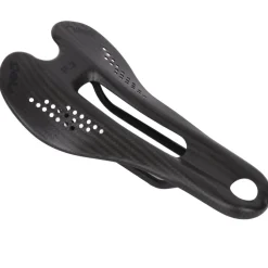 Gelu P3 Carbon Saddle with Punctured Top - black Logos