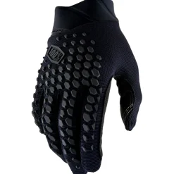 100% Geomatic Fietshandschoenen - zwart/charcoal