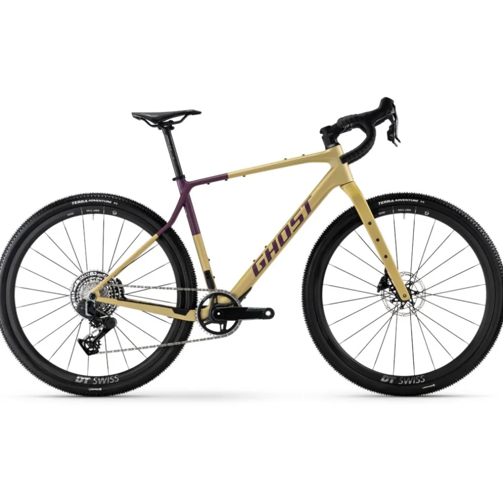 Ghost ASKET CF LTD - Force AXS - Carbon Gravelbike - 2026 - honey gold / berry blush matt