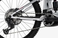 Ghost E-RIOT CF ADVANCED - Mullet Carbon E-mtb - 2026 - rebel red / misty grey glossy