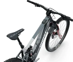 Ghost E-RIOT CF FULL PARTY - GX AXS - Mullet Carbon E-MTB - 2026 - ud carbon-mist blue / pure elegance glossy