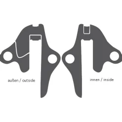Ghost GRH-20si / EZ1855 Derailleur Hanger - silver