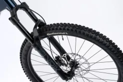 Ghost PATH RIOT CF Advanced - Carbon E-Mountainbike - 2025 - ink blue / coffee ice rose - glossy